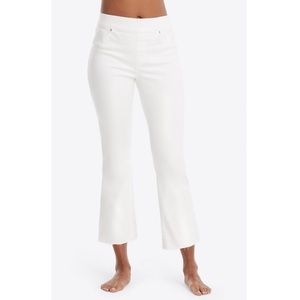 SPANX High Waist Cropped Pull-On Flare Jeans